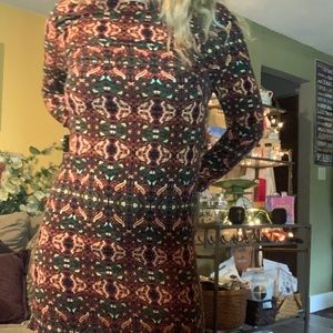 Pattern shift dress